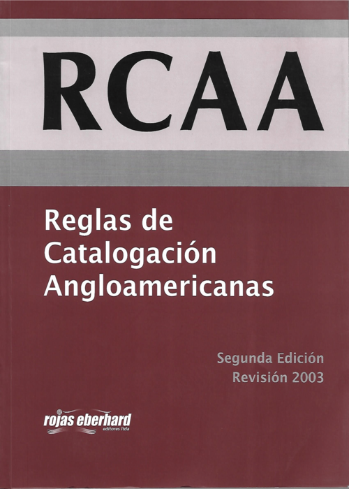 Reglas de Catalogación Angloamericanas
